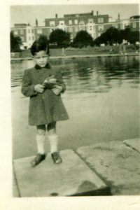 1947 at the Canoe Lake, Southsea